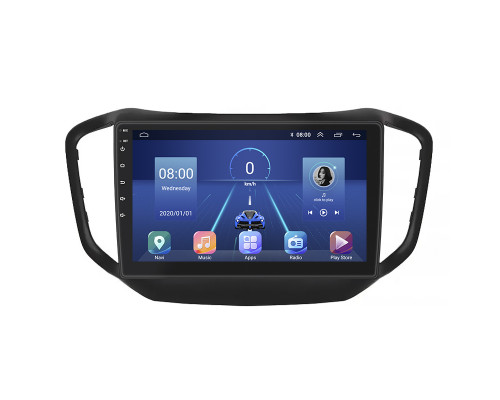 Штатная магнитола Lesko для Chery Tiggo 5 I 2014-2016 экран 10" 2/32Gb 4G Wi-Fi GPS Top