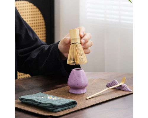 Набор Matcha SD5458 для приготовления чая матча 7 предметов Purple