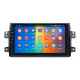 Штатная магнитола Lesko для Fiat Sedici  2005-2014 экран 9" 2/32Gb CarPlay 4G Wi-Fi GPS Prime