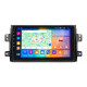 Штатная магнитола Lesko для Fiat Sedici  2005-2014 экран 9" 4/64Gb CarPlay 4G Wi-Fi GPS Prime