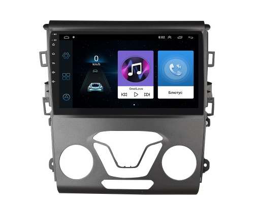 Штатная магнитола Lesko для Ford Fusion (North America) II 2012-2016 экран 9" 1/16Gb Wi-Fi GPS Base