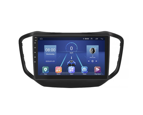 Штатная магнитола Lesko для Chery Tiggo 5 I Рестайлинг 2016-2020 экран 10" 6/128Gb 4G Wi-Fi GPS Top