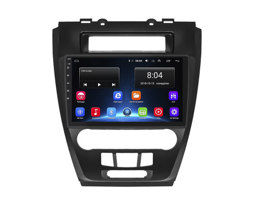 Штатная магнитола Lesko для Ford Fusion I Рестайлинг 2009-2012 экран 10" 2/32Gb Wi-Fi GPS Base