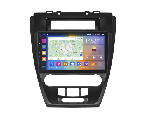 Штатная магнитола Lesko для Ford Fusion I Рестайлинг 2009-2012 экран 10" 4/64Gb CarPlay 4G Wi-Fi GPS Prime