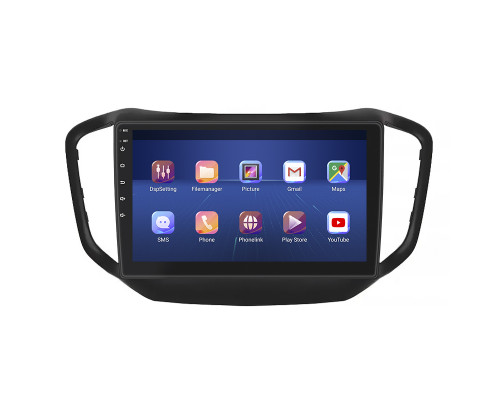 Штатная магнитола Lesko для Chery Tiggo 7 I 2016-2020 экран 10" 2/32Gb Wi-Fi GPS Base