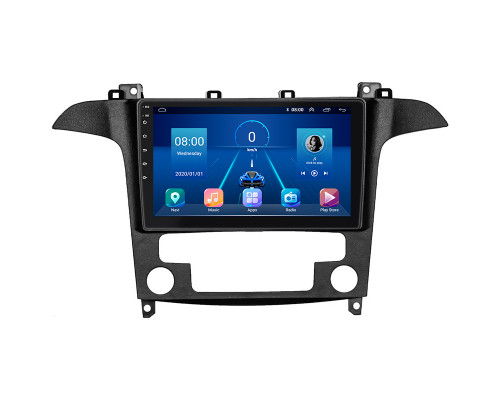 Штатная магнитола Lesko для Ford Galaxy II ver 2 2006-2010 экран 9" 2/32Gb 4G Wi-Fi GPS Top