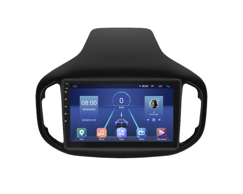 Штатная магнитола Lesko для Chery Tiggo 7 I 2016-2020 экран 10" 2/32Gb 4G Wi-Fi GPS Top