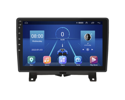Штатная магнитола Lesko для Land Rover Range Rover Sport I 2005-2009 экран 9" 4/32Gb 4G Wi-Fi GPS Top