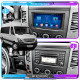 Штатная магнитола Lesko для Mercedes-Benz Sprinter II (W906) 2006-2013 экран 9" 2/32Gb 4G Wi-Fi GPS Top