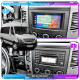 Штатная магнитола Lesko для Mercedes-Benz Sprinter II (W906) Рестайлинг  2014-2018 экран 9" 4/64Gb CarPlay 4G Wi-Fi GPS Prime