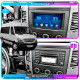 Штатная магнитола Lesko для Mercedes-Benz Sprinter II (W906) Рестайлинг  2014-2018 экран 9" 4/32Gb 4G Wi-Fi GPS Top