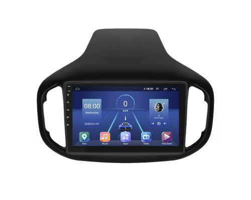 Штатная магнитола Lesko для Chery Tiggo 7 I 2016-2020 экран 10" 6/128Gb 4G Wi-Fi GPS Top