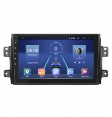 Штатная магнитола Lesko для Suzuki SX4 I (Classic) Рестайлинг 2009-2014 экран 9" 4/32Gb 4G Wi-Fi GPS Top