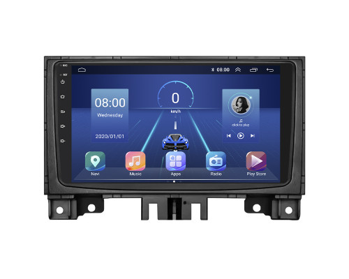Штатная магнитола Lesko для Volkswagen Crafter I 2006-2011 экран 9" 4/32Gb 4G Wi-Fi GPS Top