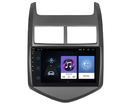 Штатная магнитола Lesko для Chevrolet Aveo II 2011-2020 экран 9" 1/16Gb Wi-Fi GPS Base