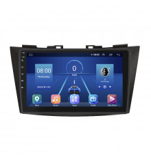 Штатная магнитола Lesko для Suzuki Swift IV Рестайлинг 2013-2017 экран 9" 6/128Gb 4G Wi-Fi GPS Top