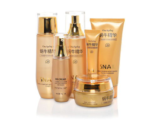 Набор по уходу за лицом ONE SPRING Snail Repair&Brightening с муцином улитки 6 в 1