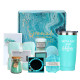 Подарочный наборSpa Gift Basket Set 02 из 8 предметов термостакан мыло бомбочка для ванны соль для ванны ароматическая свеча гипсофила браслет Tiffany