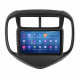Штатная магнитола Lesko для Chevrolet Aveo III 2016-н.в. экран 9" 4/64Gb CarPlay 4G Wi-Fi GPS Prime
