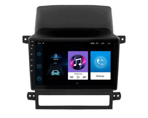 Штатная магнитола Lesko для Chevrolet Captiva I 2006-2011 экран 9" 1/16Gb Wi-Fi GPS Base