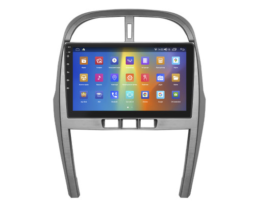 Штатная магнитола Lesko для Chery Tiggo 3 I 2014-2020 экран 10" 4/64Gb CarPlay 4G Wi-Fi GPS Prime