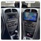 Штатная магнитола Lesko для Chery Tiggo 3 I 2014-2020 экран 10" 6/128Gb 4G Wi-Fi GPS Top
