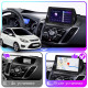 Штатная магнитола Lesko для Ford C-MAX II 2010-2015 экран 9" 2/32Gb CarPlay 4G Wi-Fi GPS Prime