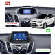 Штатная магнитола Lesko для Ford Escape III Рестайлинг 2015-2019 экран 9" 4/32Gb 4G Wi-Fi GPS Top