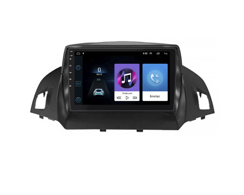 Штатная магнитола Lesko для Ford Kuga II 2012-2016 экран 9" 1/16Gb Wi-Fi GPS Base