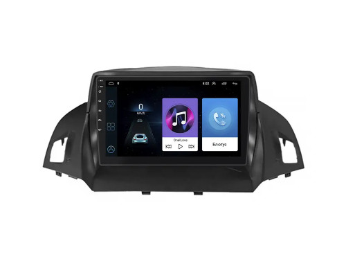 Штатная магнитола Lesko для Ford Kuga II Рестайлинг 2016-2019 экран 9" 1/16Gb Wi-Fi GPS Base