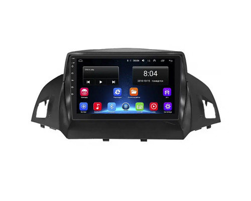 Штатная магнитола Lesko для Ford Kuga II Рестайлинг 2016-2019 экран 9" 2/32Gb Wi-Fi GPS Base