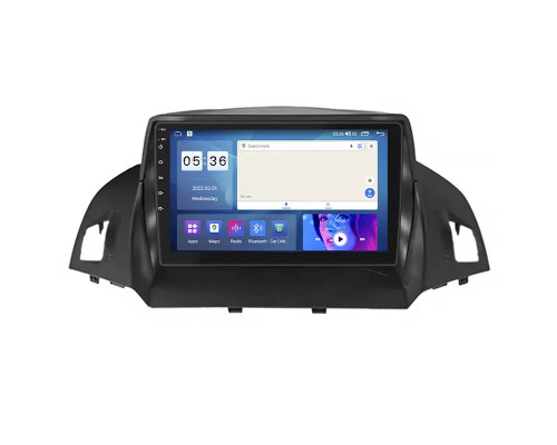 Штатная магнитола Lesko для Ford Kuga II Рестайлинг 2016-2019 экран 9" 2/32Gb CarPlay 4G Wi-Fi GPS Prime