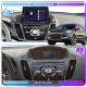 Штатная магнитола Lesko для Ford Kuga II Рестайлинг 2016-2019 экран 9" 2/32Gb 4G Wi-Fi GPS Top