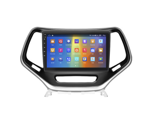 Штатная магнитола Lesko для Jeep Cherokee V (KL) 2013-2018 экран 10" 2/32Gb CarPlay 4G Wi-Fi GPS Prime