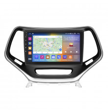 Штатная магнитола Lesko для Jeep Cherokee V (KL) 2013-2018 экран 10" 4/64Gb CarPlay 4G Wi-Fi GPS Prime