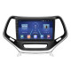 Штатная магнитола Lesko для Jeep Cherokee V (KL) 2013-2018 экран 10" 6/128Gb 4G Wi-Fi GPS Top