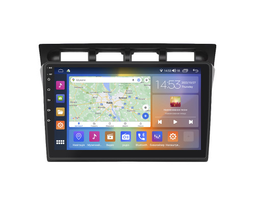 Штатная магнитола Lesko для Kia Picanto I 2004-2007 экран 9" 4/64Gb CarPlay 4G Wi-Fi GPS Prime