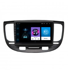 Штатная магнитола Lesko для Kia Rio II 2005-2009 экран 9" 1/16Gb Wi-Fi GPS Base