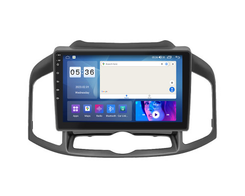 Штатная магнитола Lesko для Chevrolet Captiva I Рестайлинг 2 2013-2016 экран 10" 2/32Gb CarPlay 4G Wi-Fi GPS Prime