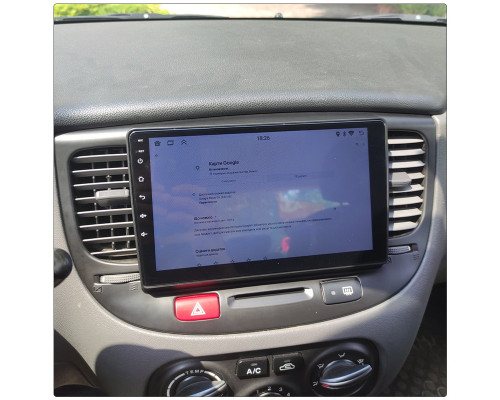 Штатная магнитола Lesko для Kia Rio II 2005-2009 экран 9" 4/32Gb 4G Wi-Fi GPS Top
