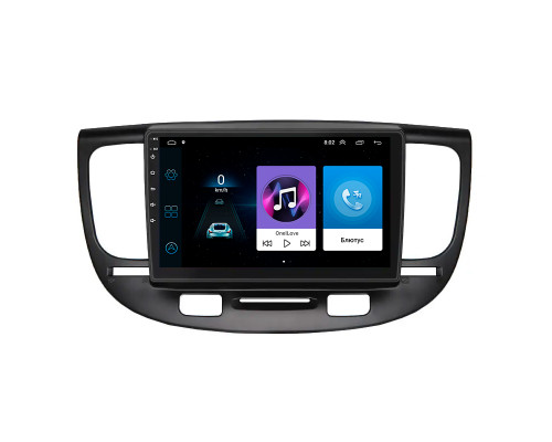 Штатная магнитола Lesko для Kia Rio II Рестайлинг 2009-2011 экран 9" 1/16Gb Wi-Fi GPS Base