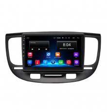 Штатная магнитола Lesko для Kia Rio II Рестайлинг 2009-2011 экран 9" 2/32Gb Wi-Fi GPS Base