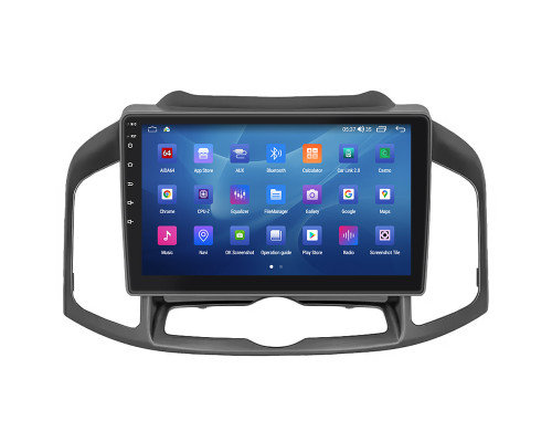 Штатная магнитола Lesko для Chevrolet Captiva I Рестайлинг 2 2013-2016 экран 10" 4/64Gb CarPlay 4G Wi-Fi GPS Prime