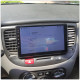 Штатная магнитола Lesko для Kia Rio II Рестайлинг 2009-2011 экран 9" 4/64Gb 4G Wi-Fi GPS Top