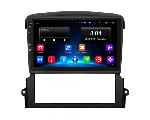 Штатная магнитола Lesko для Kia Sorento I Рестайлинг 2006-2011 экран 9" 2/32Gb Wi-Fi GPS Base