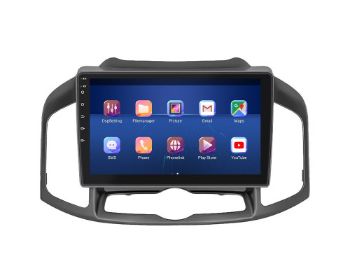 Штатная магнитола Lesko для Chevrolet Captiva I Рестайлинг 2 2013-2016 экран 10" 6/128Gb 4G Wi-Fi GPS Top