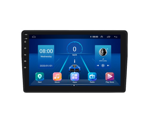 Штатная магнитола Lesko для Opel Antara I Рестайлинг 2010-2017 экран 9" 4/64Gb 4G Wi-Fi GPS Top