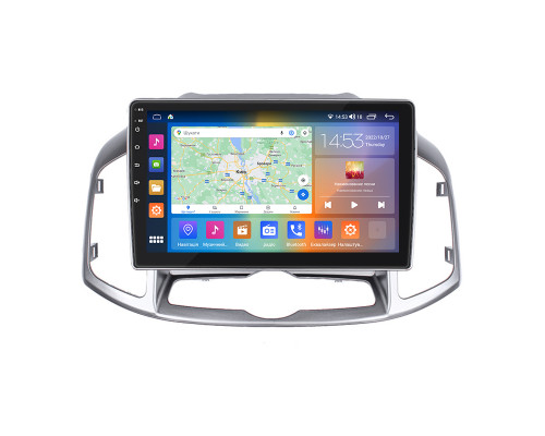 Штатная магнитола Lesko для Chevrolet Captiva I Рестайлинг 2011-2013 экран 10" 2/32Gb CarPlay 4G Wi-Fi GPS Prime