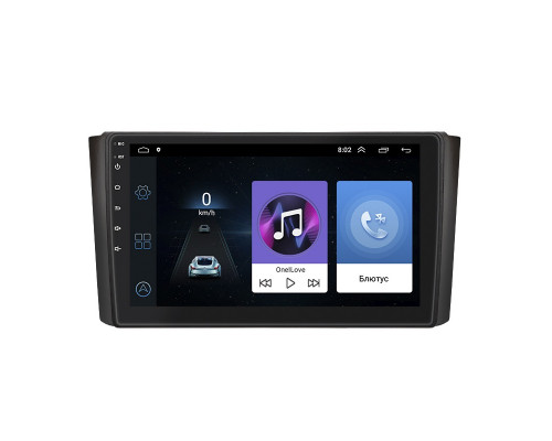 Штатная магнитола Lesko для SsangYong Rexton II 2006-2012 экран 9" 1/16Gb Wi-Fi GPS Base