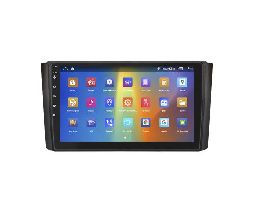 Штатная магнитола Lesko для SsangYong Rexton II 2006-2012 экран 9" 2/32Gb CarPlay 4G Wi-Fi GPS Prime